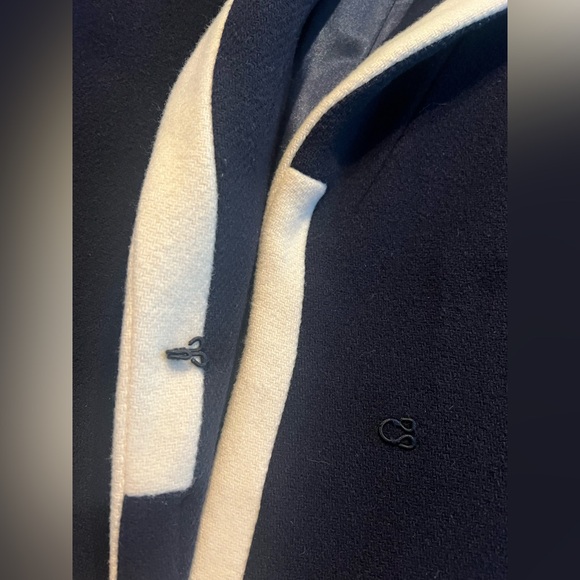 J.Crew Midnight Blue and White Wool Blend Coat, size 6, as seen on Meghan Markle - Picture 5 of 10